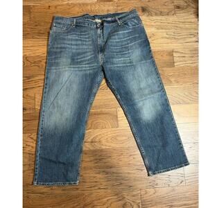 Levi's Jeans Men 559 Blue Acid Wash Size 48 x 30